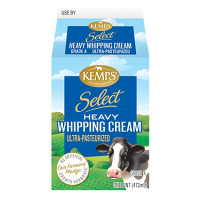 Kemps Select Heavy Whipping Cream - Pint - Image 1