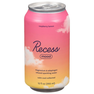 Recess Raspberry Lemon Sparkling Water - 12 Fl. Oz. - Image 3