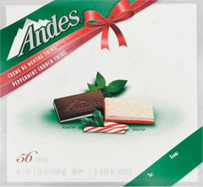 Andes Creme De Menthe Christmas Gift Box - 9.34 OZ - Image 2