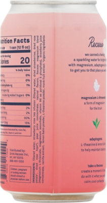 Recess Strawberry Rose Sparkling Water - 12 Fl. Oz. - Image 6