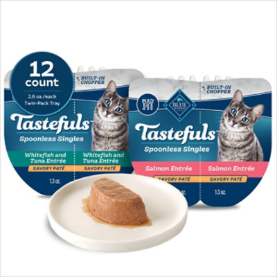 Blue wilderness salmon wet cat food sale