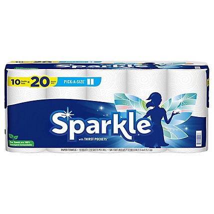 Sparkle Pick A Size Paper Towels - 1100 Count - Image 2