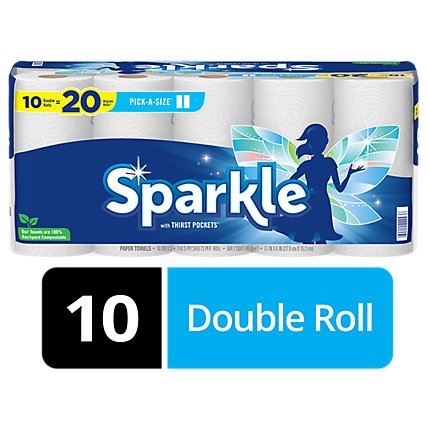 Sparkle Pick A Size Paper Towels - 1100 Count - Image 1