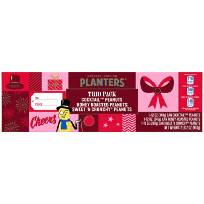 Planters Holiday Edition Nuts - 34 Oz