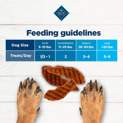 Blue Nudges Grillers Natural Steak Dog Treats Bag - 10 Oz - Image 3