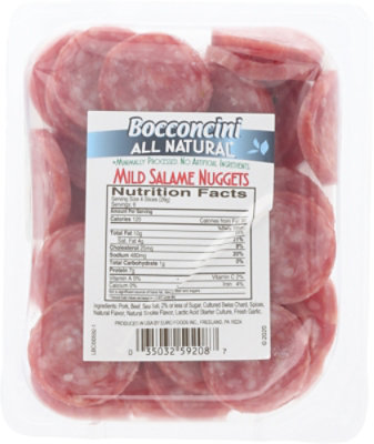 Citterio Mild Salami Nuggets - 6 Oz - Image 5