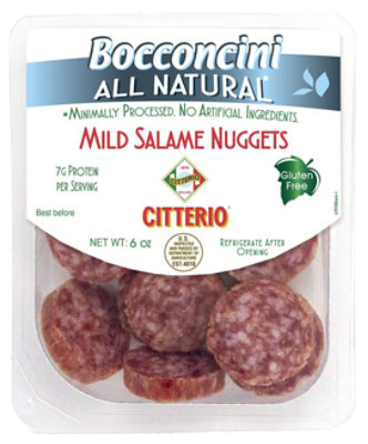 Citterio Mild Salami Nuggets - 6 Oz - Image 1