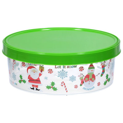 Signature Select 8 Inch Plastic Cookie Storage - Each - Image 1