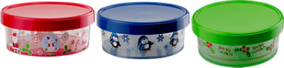 Signature Select 8 Inch Plastic Cookie Storage - Each - Image 1