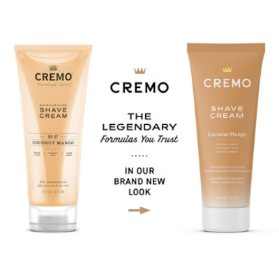 Cremo Coconut Mango Shave Cream For Women - 6 oz - Image 2