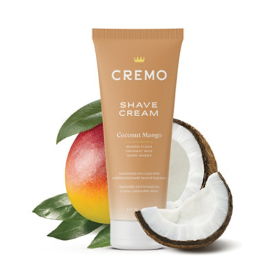 Cremo Coconut Mango Shave Cream For Women - 6 oz - Image 3