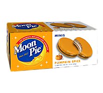 MoonPie Mini Pumpkin Spice Marshmallow Sandwich Cookeis - 12 Count