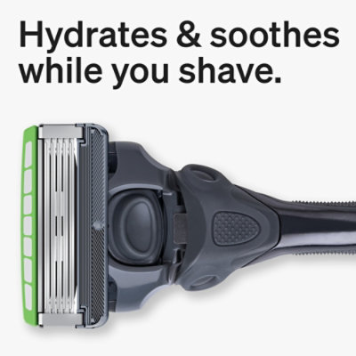 Schick Hydro Sensitive 5 Blade Razor Handle And 2 Refills - Each - Image 2
