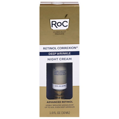 Roc Retinol Correxion Deep Wrinkle Night Cream - 1 Fl. Oz.
