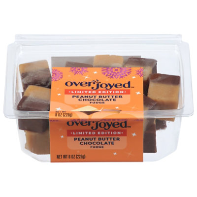 Overjoyed Peanut Butter Chocolate Fudge - 8 Oz - Image 2