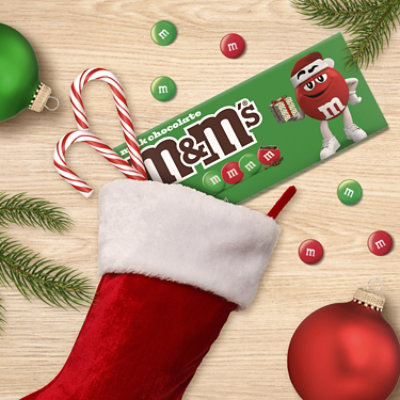 M&M'S Holiday Milk Chocolate Christmas Candy Box - 3.1 Oz - Image 5