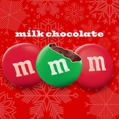 M&M'S Holiday Milk Chocolate Christmas Candy Box - 3.1 Oz - Image 3