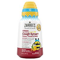 Zarbee's Naturals Grape Childrens All In One Cough Syrup - 8 Fl. Oz. - Image 1
