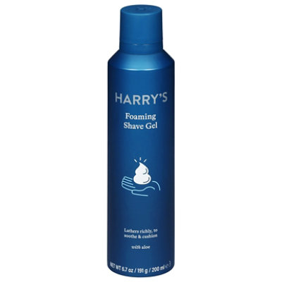 Harry's Men Foaming Shave Gel With Aloe - 6.7 Oz - Image 3