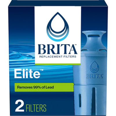 Brita Advanced Carbon Core Technology Made Without Bpa Elite Water Filter - 2 Count - Image 1