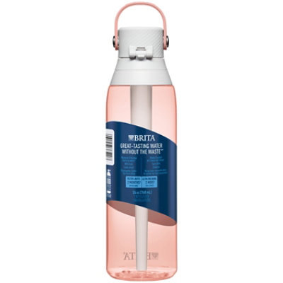 Brita Blush BPA Free Premium Water Bottle With Filter 26 Oz - Image 2