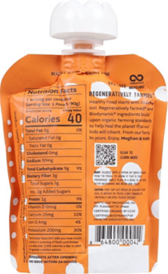 White Leaf Provisions Carrot Sweet Potato Baby Food - 90 GR - Image 5