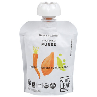 White Leaf Provisions Carrot Sweet Potato Baby Food - 90 GR - Image 1