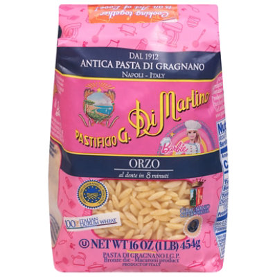 Di Martino Barbie Orzo Pasta - 1 Lb - Image 1