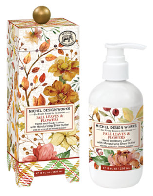 Fall Leaves & Flowers Lotion - .85 LB - Image 1