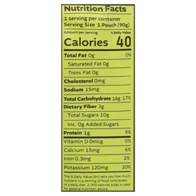 White Leaf Provisions Pear Banana Kiwi Baby Food - 3.17 Oz - Image 3