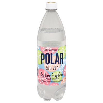 Polar Key Lime Grapefruit Seltzer - 1 Liter - Image 3