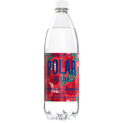 Polar Pomegranate Champagne Seltzer - 1 Liter - Image 1