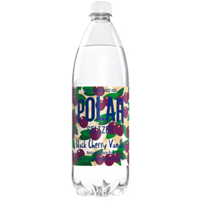 Polar Black Cherry Vanilla Seltzer - 1 Liter - Image 1