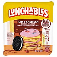 Oscar Mayer Lunchables Ham & American Cheese Cracker Stackers - 3.2 Oz - Image 3