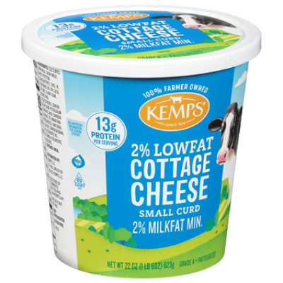 Kemps 2% Reduced Fat Cottage Cheese - 22 Oz - Image 2