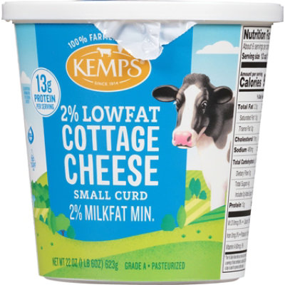 Kemps 2% Reduced Fat Cottage Cheese - 22 Oz - Image 3