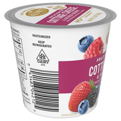 Kemps Mixed Berry Cottage Cheese - 5.3 Oz - Image 2