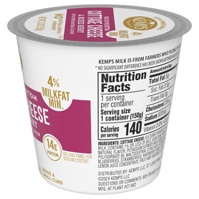 Kemps Mixed Berry Cottage Cheese - 5.3 Oz - Image 4