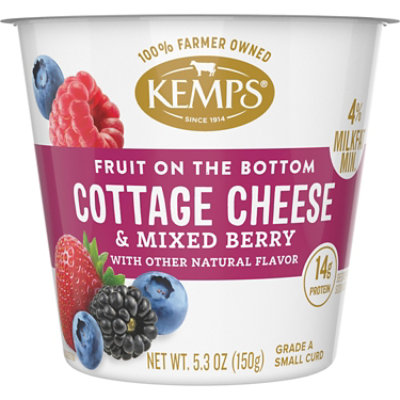 Kemps Mixed Berry Cottage Cheese - 5.3 Oz - Image 1