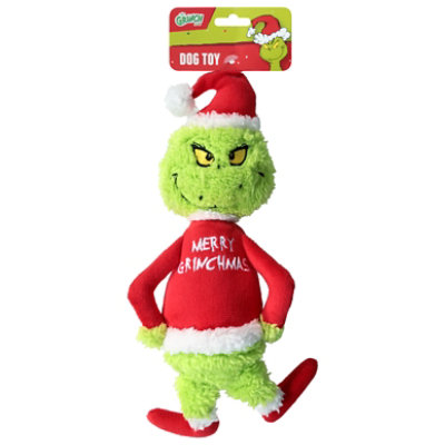 Fetch for Pets 12 Inch Grinch Squeaky Pet Toy - Each - Image 1