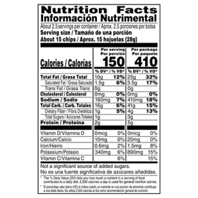 Lay's Adobadas Potato Chips - 2.625 Oz - Image 3