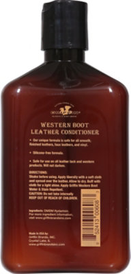 Griffin Western Leather Boot Conditioner - 8 Fl. Oz. - Image 5