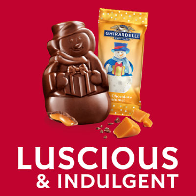 Ghirardelli Milk Chocolate Caramel Snowmen - 5.8 Oz - Image 5