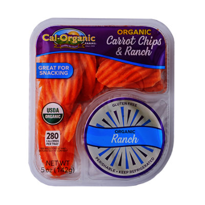 Carrot Chips And Ranch Dip Organic - 5 Oz - Image 1
