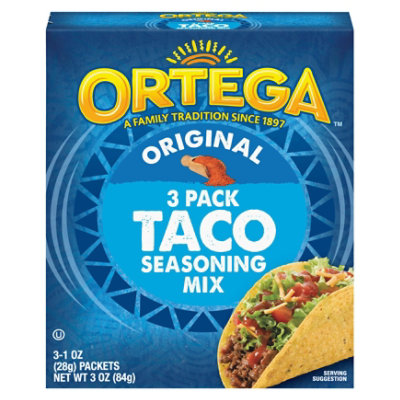 Ortega Original Taco Seasoning Mix - 3 Oz - Image 3