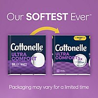 Cottonelle Ultra Comfort Super Mega Roll Bath Tissue 12 Roll - Each - Image 2