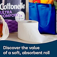 Cottonelle Ultra Comfort Super Mega Roll Bath Tissue 12 Roll - Each - Image 7