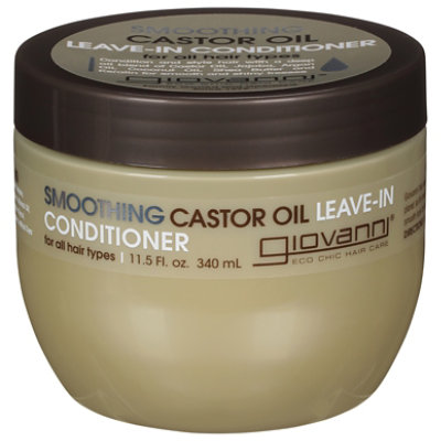 Giovanni Smoothing Castor Oil Leave In Conditioner In Jar - 11.5 Oz - Image 3