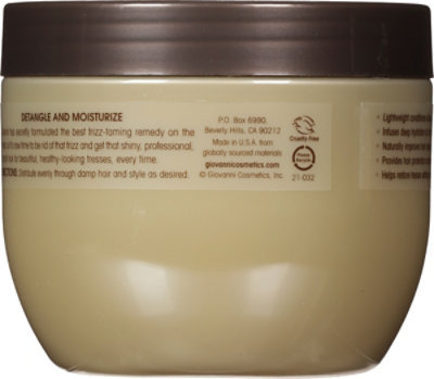 Giovanni Smoothing Castor Oil Leave In Conditioner In Jar - 11.5 Oz - Image 5