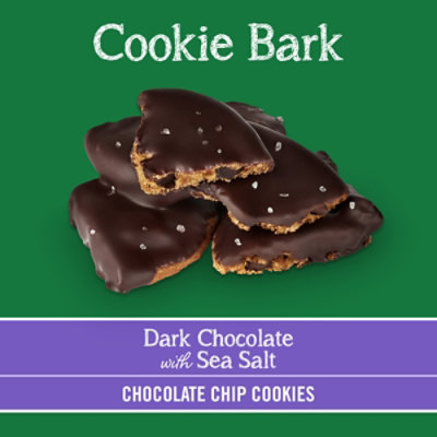 Tate's Bake Shop Cookie Bark Chocolate Chip Cookies with Dark Chocolate and Sea Salt - 5 Oz - Image 2